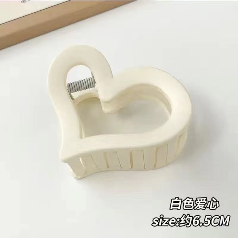 Wholesale Valentine's Day Maillard Style Acrylic Grab Clip Advanced Hair Accessories